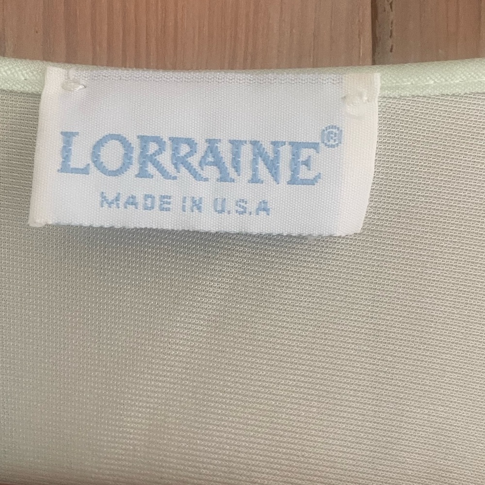 Lorraine | Vintage nightgown matching robe. Nylon. Size Large. Mint. USA. Rare - Picture 12 of 14